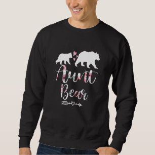 Sweatshirt Femme Ours Floral Correspondant Vêtements De Famil