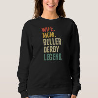 Femme Skieuse Femme Maman Roller Derby Légende Ska