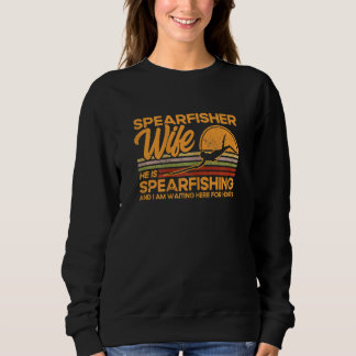 Sweatshirt Femme Spearfisher Vintage Apnoe Diver Freediting