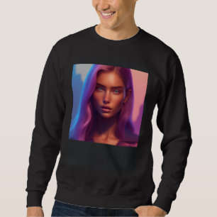 Sweatshirt Femme sportive Séance photo de mode Île paradisiaq