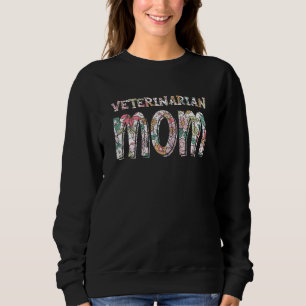 Sweatshirt Femme Vétérinaire Maman Animal Docteur vétérinaire