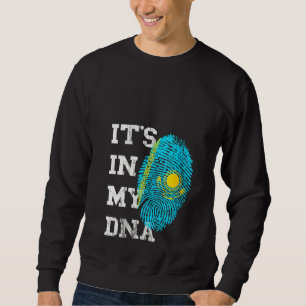Sweatshirt Femmes C'est dans mon Adn Kazakhstan génétique Kaz