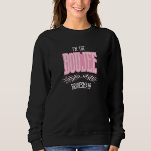 Sweatshirt Femmes  Demoiselles d'honneur Boujee Équipée Enter