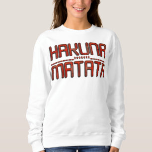 Sweatshirt Femmes Hakuna Matata Star Tee - shirt