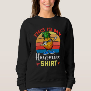 Sweatshirt Femmes Hommes Garçons Filles Dabbing Ananas C'est