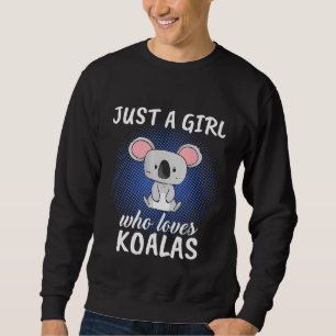 Sweatshirt Femmes Juste Une Fille Qui Aime Les Vêtements De K