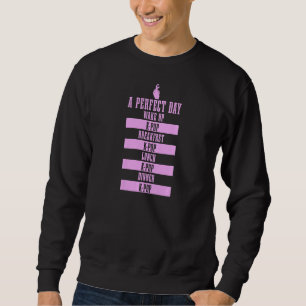 Sweatshirt Femmes K Pop Perfect Day Cœur Main Vintage Corée
