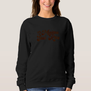 Sweatshirt Femmes La Musique Soul Rare Vinyl Dj Graphisme