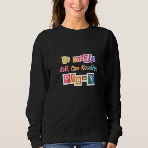 Sweatshirt Femmes Mignonne La Magia Pré K Professeur D'espagn