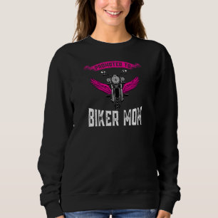 Sweatshirt Femmes promues à moto mère moto moto moto moto Pre