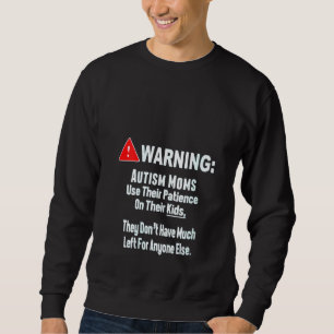Sweatshirt Femmes Sensibilisation sur l'autisme Autisme Maman