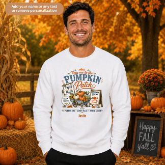 Sweatshirt Ferme de la Citrouille Ferme Marché Unisexe