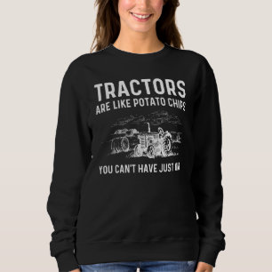 Sweatshirt Ferme Pour Hommes Femme Tracteur Agricole Terre Ag