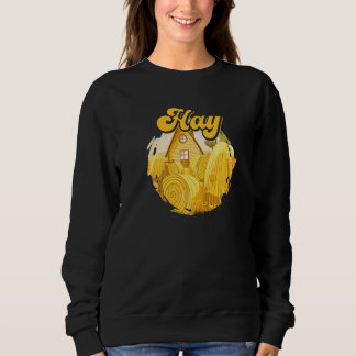 Sweatshirt Fermier de foin Agriculture Plantation Tracteur ag