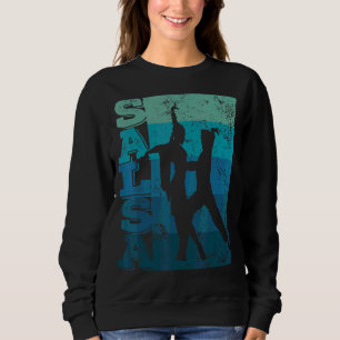 Sweatshirt Festival De Salsa Danse Latine Vintage Pour Salser