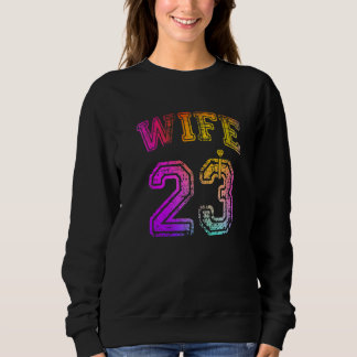 Sweatshirt Fête de fiançailles de l'épouse Mariage de l'épous