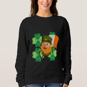 Sweatshirt Fête de la Saint-Patrick Boisson Amusante Bière Du