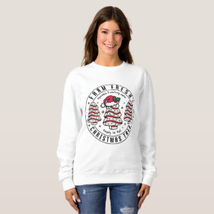 Sweatshirt Fête Fraîche de la ferme   Agritourisme Rustique