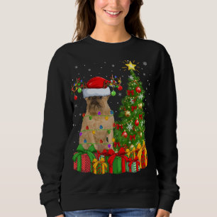 Sweatshirt Feu d'éclairage Jeu de Noël Chapeau de Bruxelles C