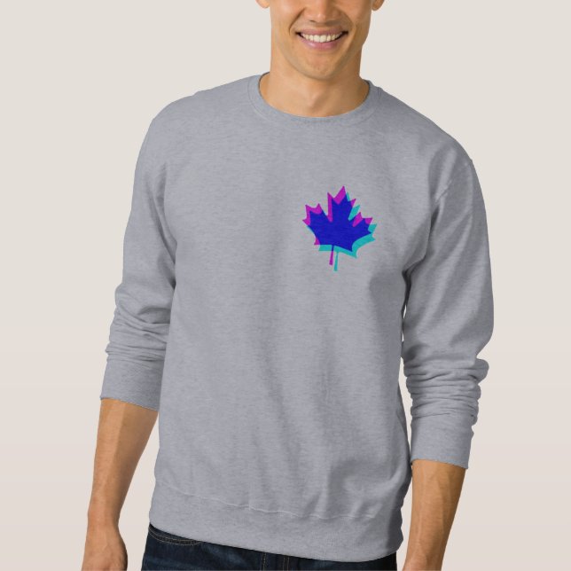 Sweatshirt Feuille d'érable (Devant)