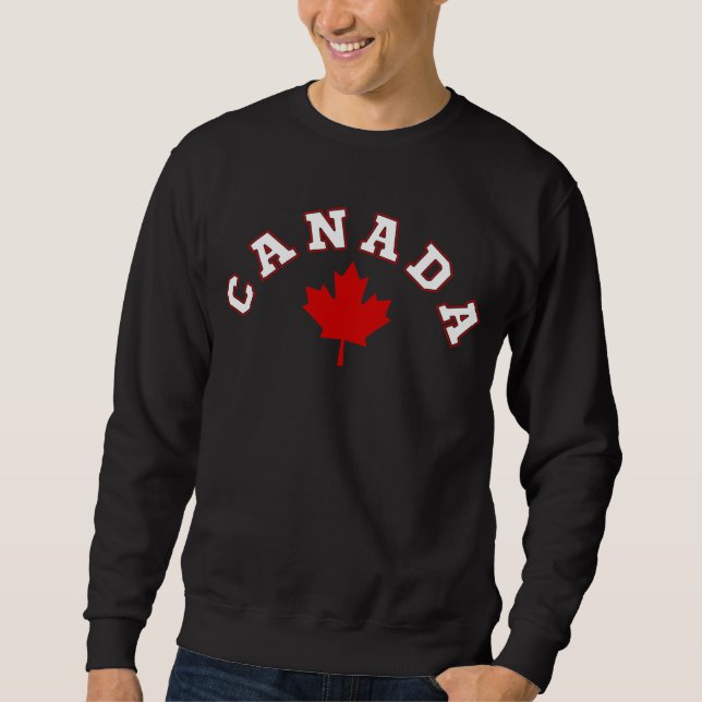 Sweatshirt Feuille d'érable du Canada (Devant)