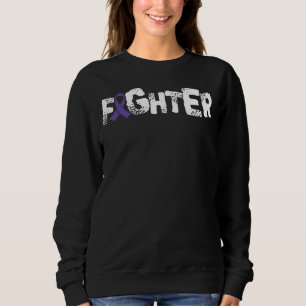 Sweatshirt Fghter1 Autoimmune Disease Awareness Supporter Rib