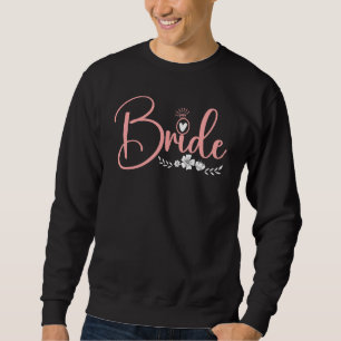 Sweatshirt Fiançailles de mariée Mariage Baby Shower