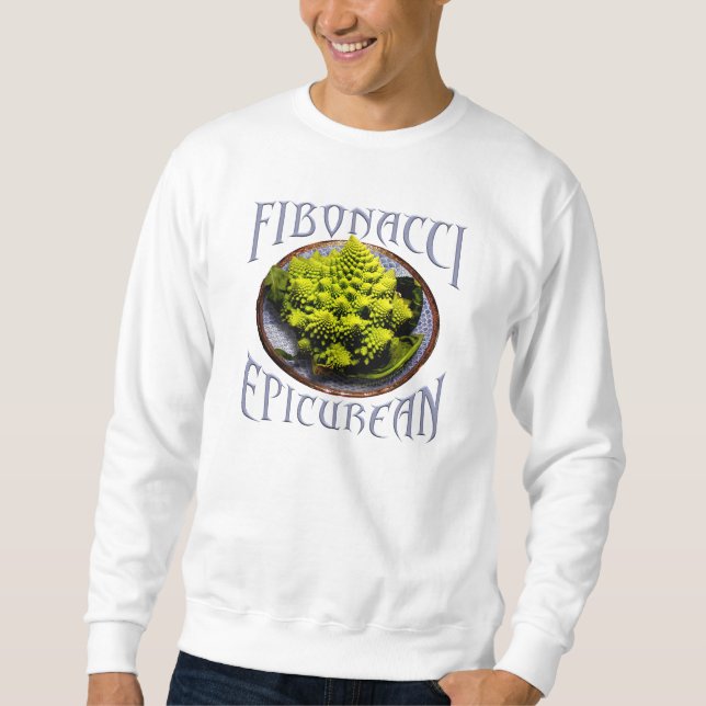 Sweatshirt Fibonacci épicurien (Devant)