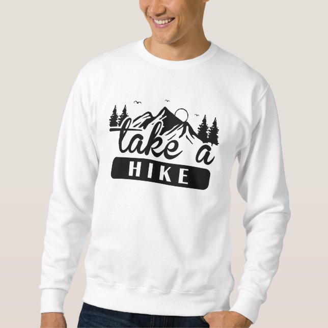 Sweatshirt Fichez le camp (Devant)
