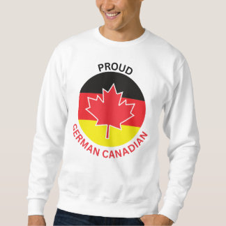 SWEATSHIRT FIER ALLEMAND CANADIEN