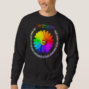 Sweatshirt Fier De Qui Joue Est Et N'A Pas Honte De Comment Q