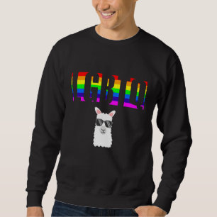 Sweatshirt Fière alliée Égalité LGBTQ Arc-en-ciel Lesbienne G