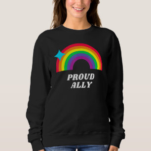 Sweatshirt Fière Ally Lgbtq Soutien Gay Lesbian Sensibilisati
