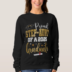 Sweatshirt Fière Avance D'Une Classe 2025 Graduate Senior Gr