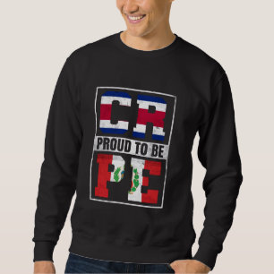 Sweatshirt Fière Costa Rica Pérou Mix Costa Rica et Pérou