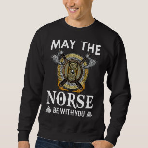 Sweatshirt Fière Viking Warrior Nordic Odin Que Les Normands 