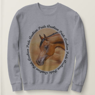 Sweatshirt Fierté Arabe d'Arabe de cheval