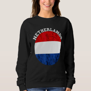 Sweatshirt Fierté néerlandaise Hollande Drapeau néerlandais P