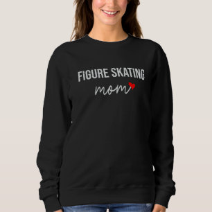 Sweatshirt Figure Patinage maman mignonne Figure Patinage mam