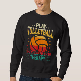Sweatshirt Filet de sport d'équipe de volleyball athlétique r