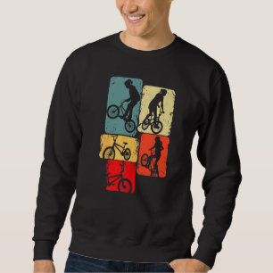 Sweatshirt Fille BMX vélo bicyclette cascade course Filles En