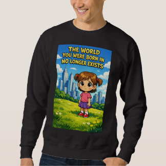 Sweatshirt Fille de dessin animé ayant perdu son innocence Pa