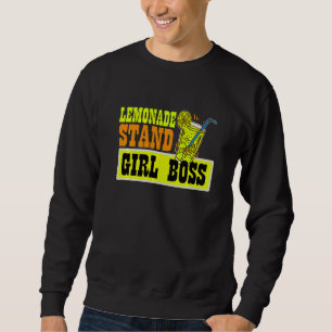 Sweatshirt Fille du stand de limonade patronne entreprise de