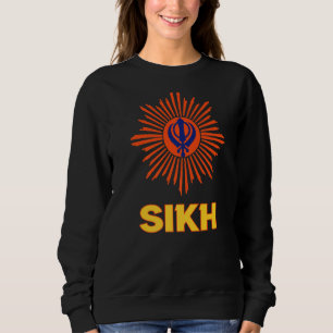 Sweatshirt Fille D'Un Sikh Fier Punjabi Indiens Khanda Gi