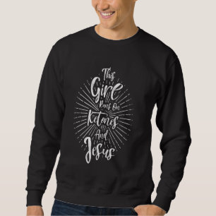 Sweatshirt Fille tourne sur Ketones Jesus National Keto Day C