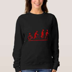 Sweatshirt Filles Amputées Amputées Évolution prothétique mig