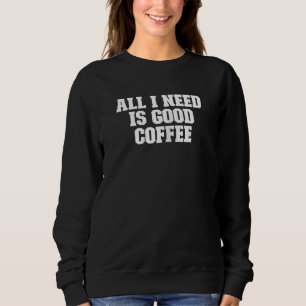 Sweatshirt Filles Coffee Beans Maman Coffee Cool 2022 Vintage