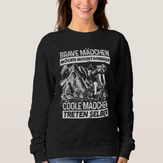 Sweatshirt Filles cool Se Tuer - Mtb Mountain Bike