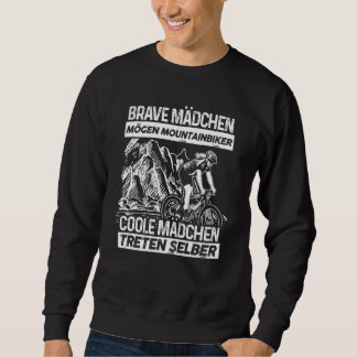 Sweatshirt Filles cool Se Tuer - Mtb Mountain Bike