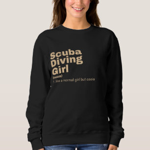 Sweatshirt Film Girl - Plongée sous-marine